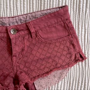 Element Cutout Summer Shorts - Size 24